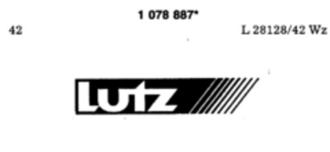 Lutz Logo (DPMA, 13.04.1985)