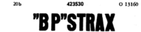 "BP" STRAX Logo (DPMA, 14.06.1930)