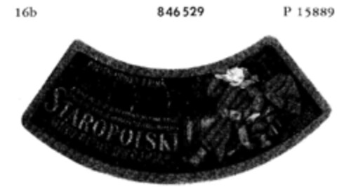 POLISH HONEY DRINK STAROPOLSKI Logo (DPMA, 02.09.1966)