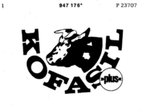 KOFASIL plus Logo (DPMA, 24.04.1976)