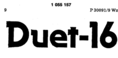 Duet - 16 Logo (DPMA, 03/10/1983)