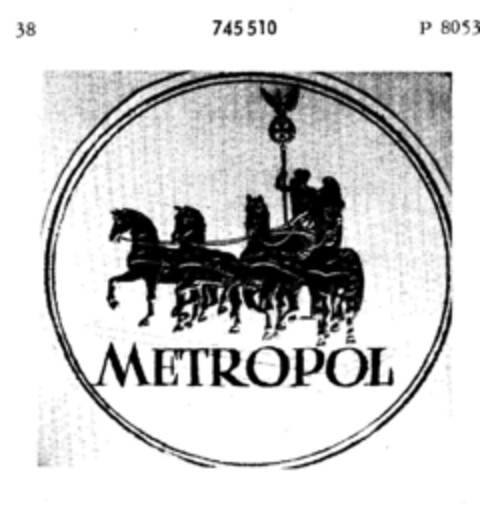 METROPOL Logo (DPMA, 22.10.1958)