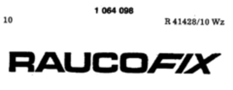 RAUCOFIX Logo (DPMA, 19.10.1983)