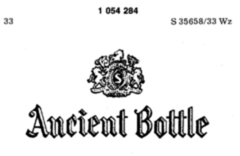 Ancient Bottle Logo (DPMA, 12/02/1980)