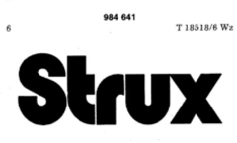 Strux Logo (DPMA, 05.05.1978)