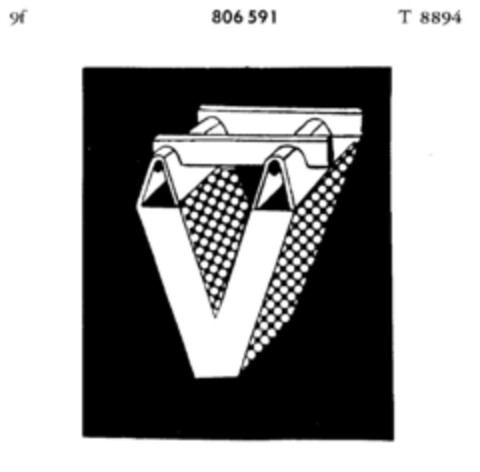 V Logo (DPMA, 10.05.1963)