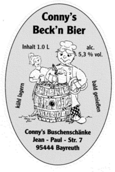 Conny's Beck'n Bier Logo (DPMA, 04.09.2000)