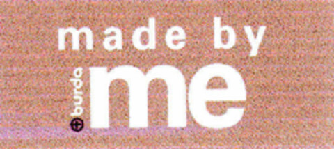 made by me + burda Logo (DPMA, 09.07.2001)