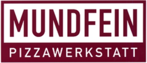 MUNDFEIN PIZZAWERKSTATT Logo (DPMA, 04/23/2008)