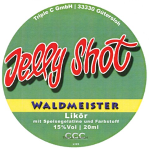 Jelly Shot Logo (DPMA, 01.07.2009)