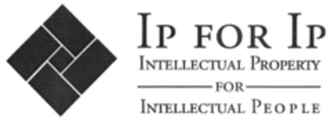 IP FOR IP INTELLECTUAL PROPERTY FOR INTELLECTUAL PEOPLE Logo (DPMA, 09/25/2010)