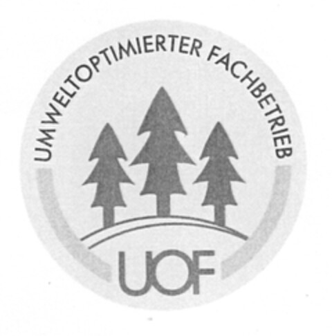 UMWELTOPTIMIERTER FACHBETRIEB UOF Logo (DPMA, 03.11.2010)
