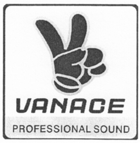 VANACE PROFESSIONAL SOUND Logo (DPMA, 10.05.2011)