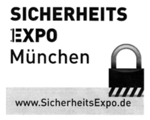 SICHERHEITS EXPO München Logo (DPMA, 06.09.2011)