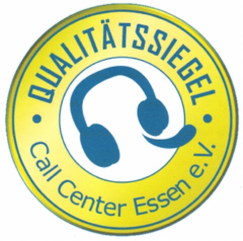 QUALITÄTSSIEGEL Call Center Essen e.V. Logo (DPMA, 12/27/2012)