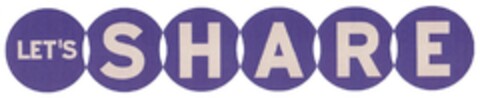 LET'S SHARE Logo (DPMA, 04.04.2013)