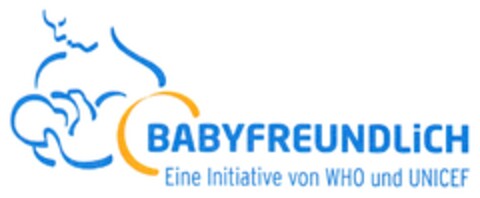 BABYFREUNDLICH Eine Initiative von WHO und UNICEF Logo (DPMA, 25.07.2013)