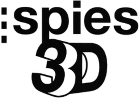 spies 3D Logo (DPMA, 19.08.2014)