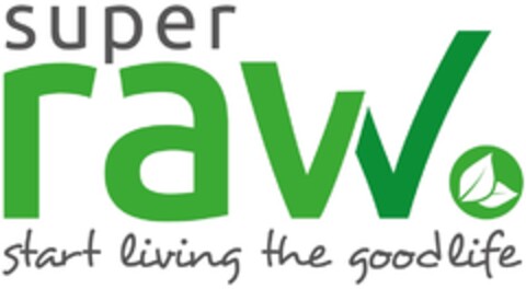 super raw start living the goodlife Logo (DPMA, 11/04/2015)