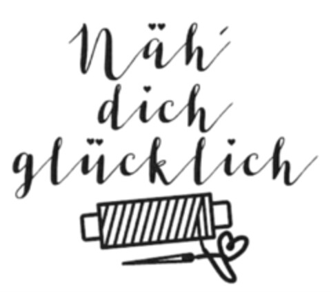 näh´dich glücklich Logo (DPMA, 21.06.2017)