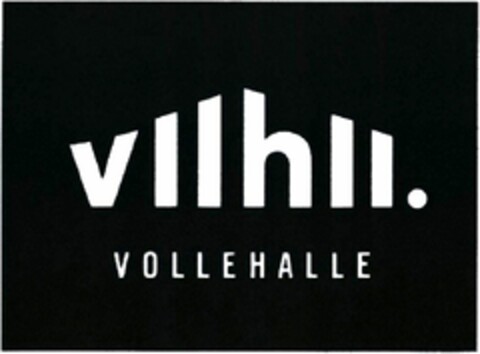 vllhll. VOLLEHALLE Logo (DPMA, 16.03.2020)