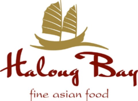 Halong Bay fine asian food Logo (DPMA, 06/14/2021)