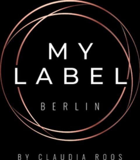 MY LABEL BERLIN BY CLAUDIA ROOS Logo (DPMA, 01/18/2022)