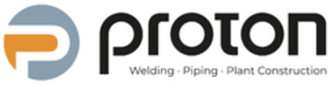 p proton Welding · Piping · Plant Construction Logo (DPMA, 28.07.2023)