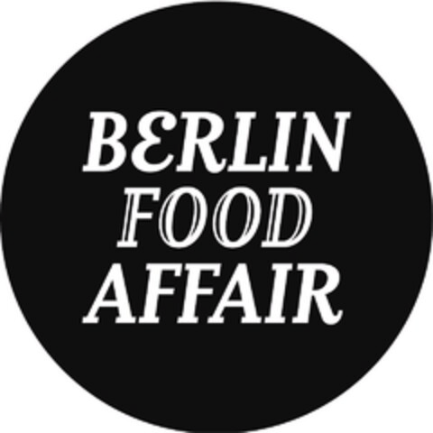 BERLIN FOOD AFFAIR Logo (DPMA, 11.12.2024)