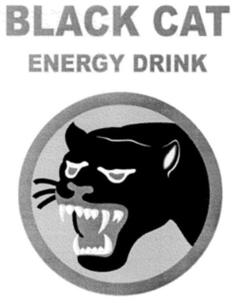 BLACK CAT ENERGY DRINK Logo (DPMA, 04.02.2002)