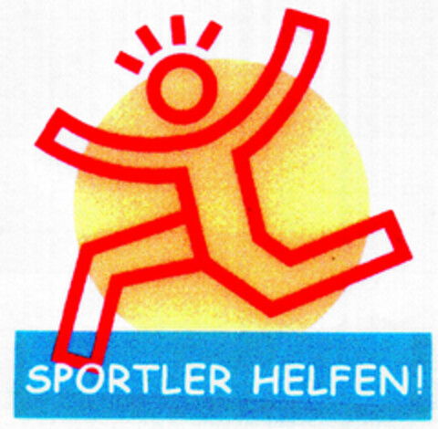 SPORTLER HELFEN! Logo (DPMA, 03/22/2002)