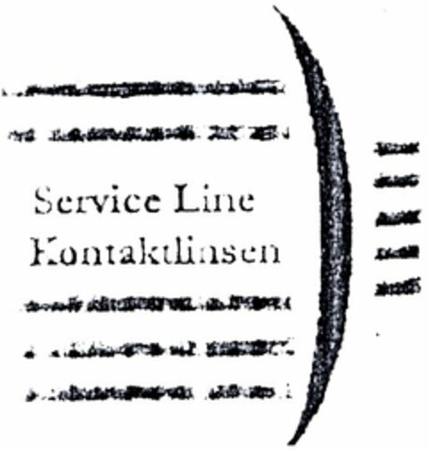 Service Line Kontaktlinsen Logo (DPMA, 18.01.2003)