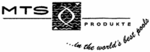 MTS PRODUKTE in the world's best pools Logo (DPMA, 01/19/2004)