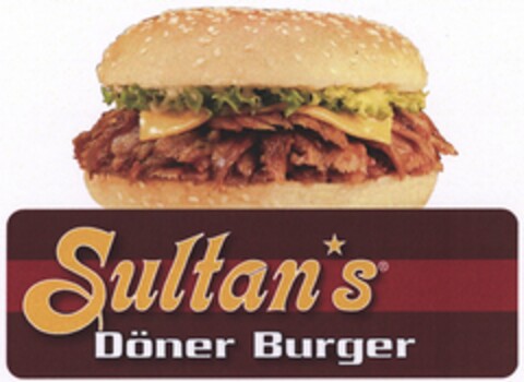 Sultan*s Döner Burger Logo (DPMA, 31.03.2005)