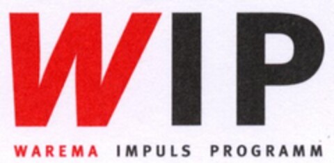 WIP WAREMA IMPULS PROGRAMM Logo (DPMA, 03.05.2005)