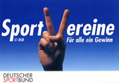 SportVereine Für alle ein Gewinn DEUTSCHER SPORTBUND Logo (DPMA, 05/23/2005)