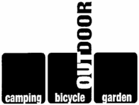 OUTDOOR camping bicycle garden Logo (DPMA, 08/04/2005)