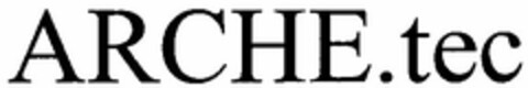 ARCHE.tec Logo (DPMA, 20.08.2005)