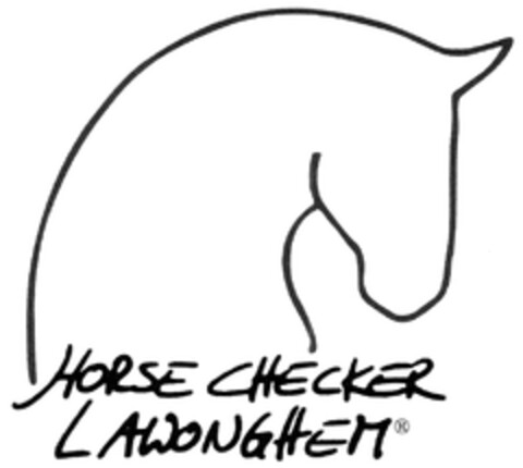 HORSE CHECKER LAWONGHEM Logo (DPMA, 12/07/2006)