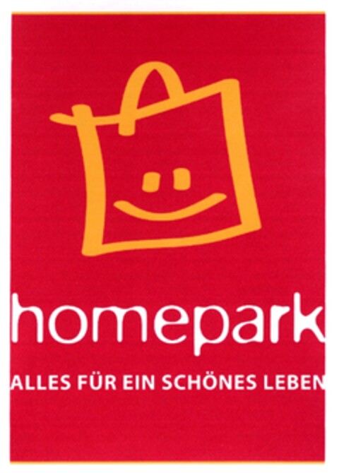 homepark ALLES FÜR EIN SCHÖNES LEBEN Logo (DPMA, 03/09/2007)