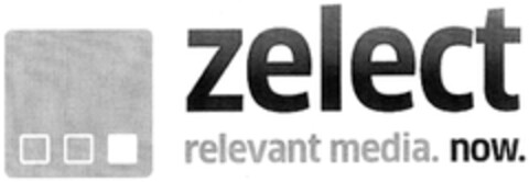 zelect relevant media. now. Logo (DPMA, 26.06.2007)