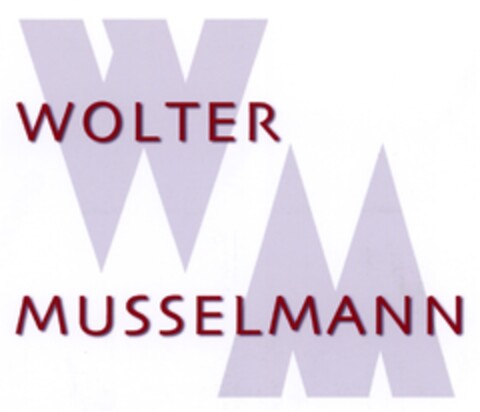 WOLTER MUSSELMANN Logo (DPMA, 24.07.2007)