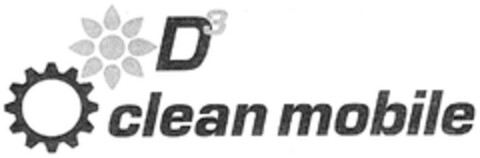 D3 clean mobile Logo (DPMA, 26.10.2007)