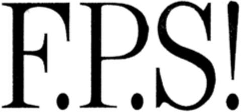 F.P.S! Logo (DPMA, 07/05/1995)