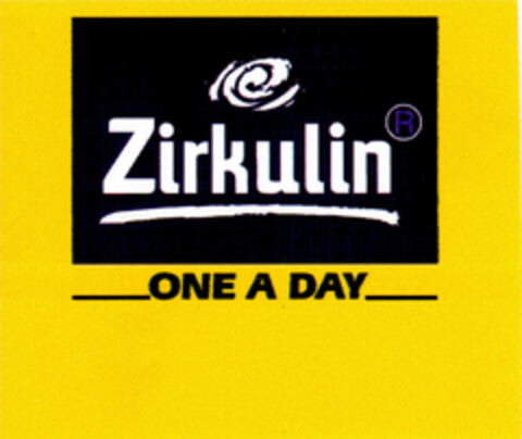 Zirkulin ONE A DAY Logo (DPMA, 08.02.1996)
