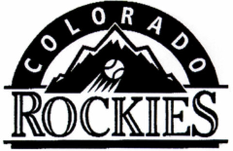 COLORADO ROCKIES Logo (DPMA, 19.08.1997)