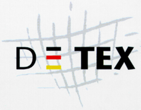 D E TEX Logo (DPMA, 07/01/1998)