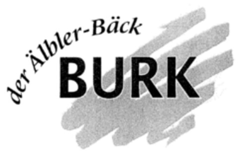 BURK der Älbler-Bäck Logo (DPMA, 23.01.1999)