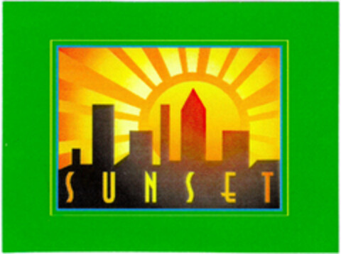 SUNSET Logo (DPMA, 31.07.1999)