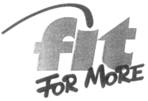 fit FOR MORE Logo (DPMA, 11.08.1999)